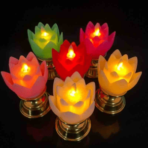 Lotus LED Candle