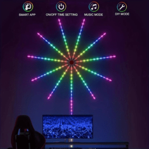 RGB Fireworks Light