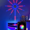 RGB Fireworks Light
