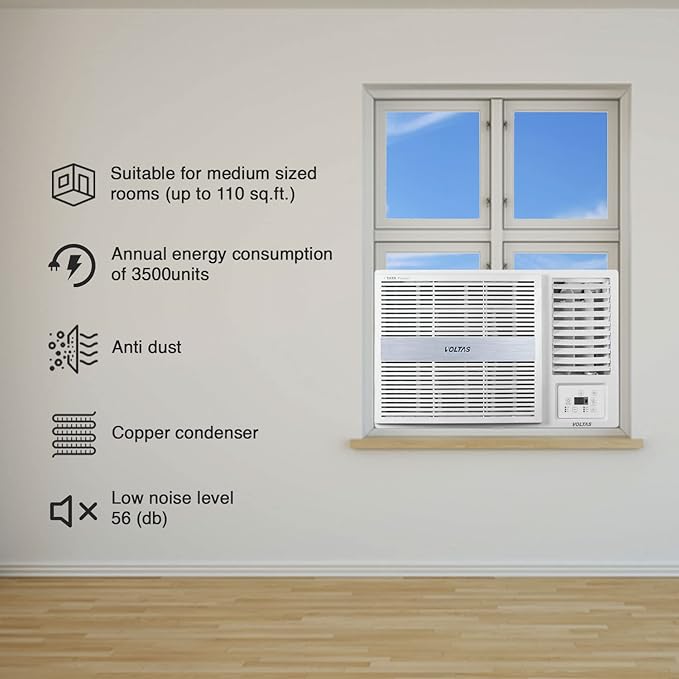 Voltas 1 Ton 3 Star, Fixed Speed Window AC - Image 4