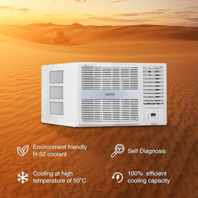 Voltas 1 Ton 3 Star, Fixed Speed Window AC - Image 5