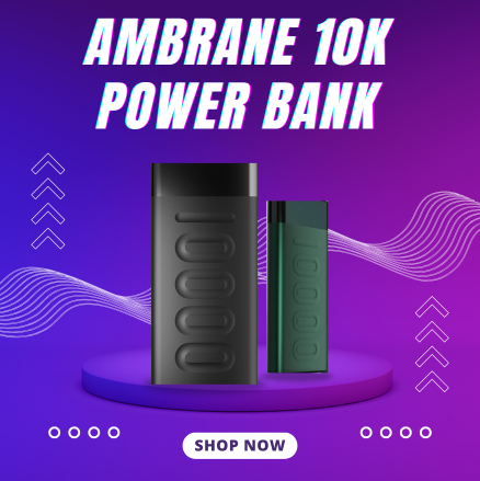 Ambrane 10k Power Bank