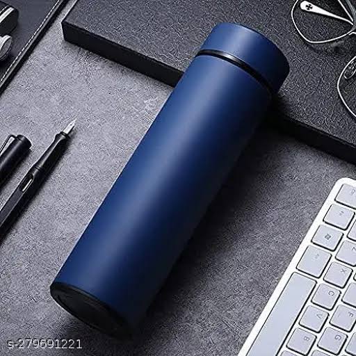 Blue Temperature Flask Bottle - Image 2
