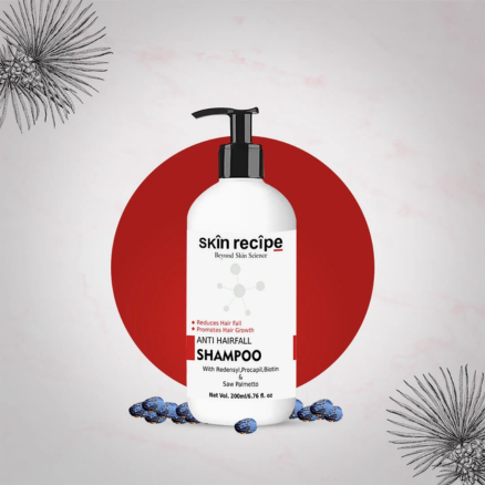 skin recipe anti hairfall shampoo