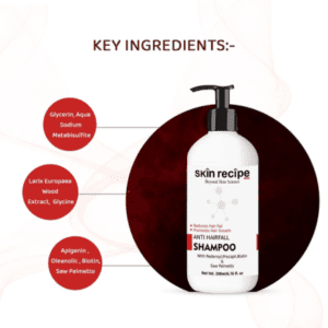 skin recipe anti hairfall shampoo