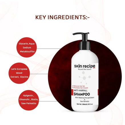 skin recipe anti hairfall shampoo - Image 4