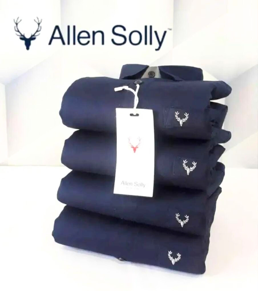 Allen Solly Mens Shirts (Black, Volite, White)